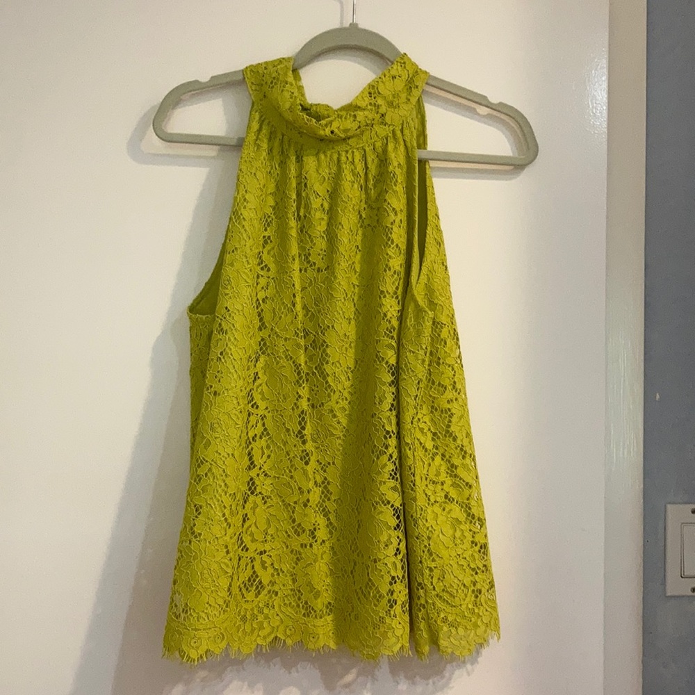 Jcrew lace tie back top